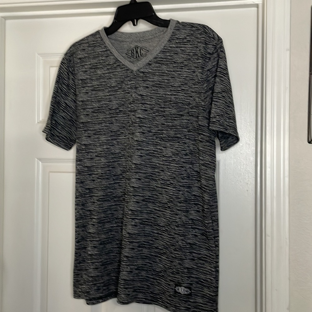 Men's Black/Gray/White Shirt - Size Large - BKC - NWOT